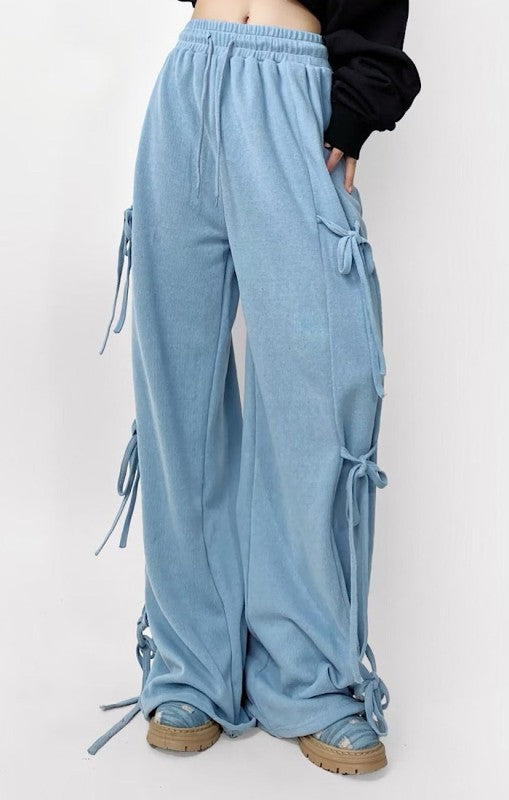 Allie Side Tie Sweat Pants