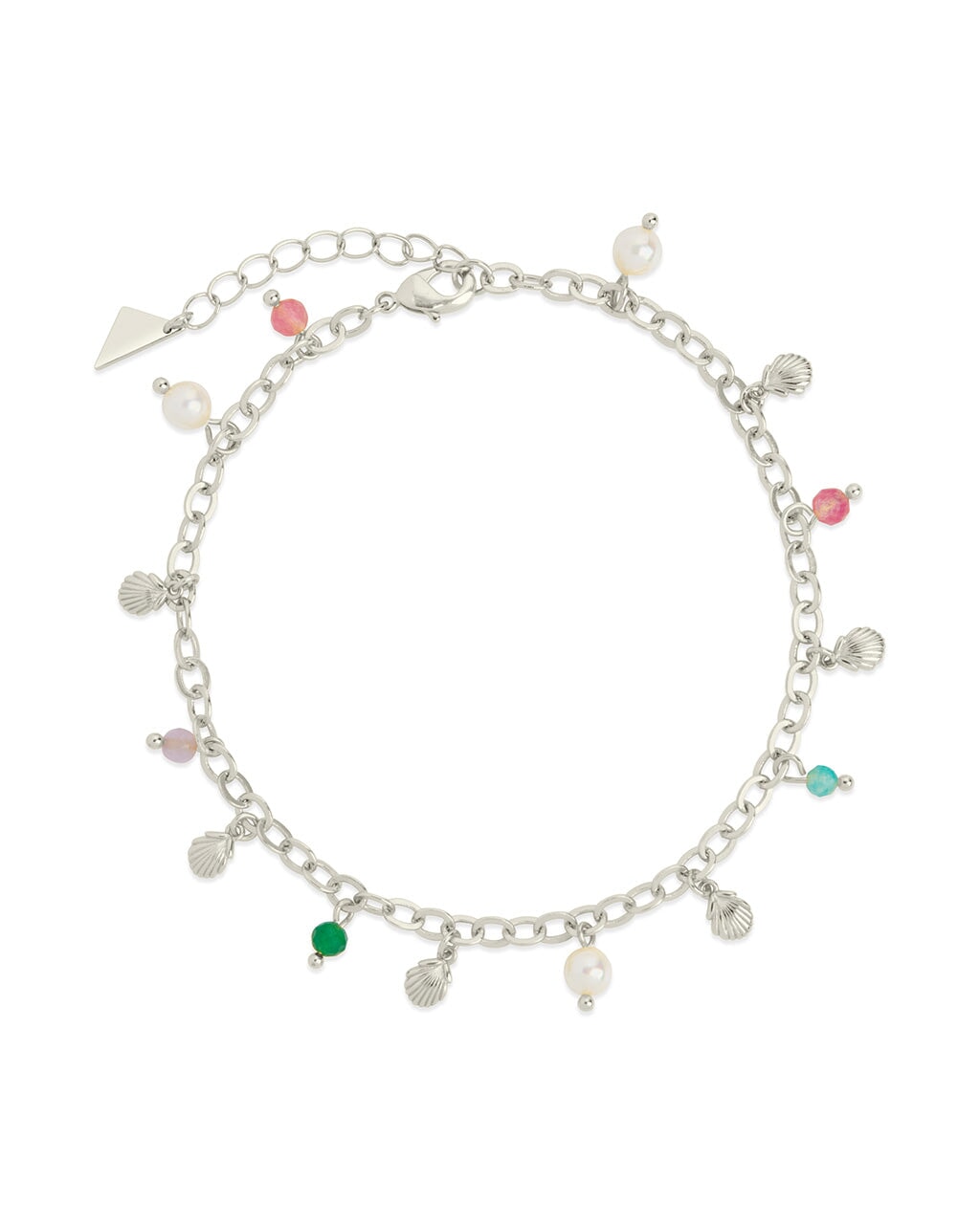 Tula Pearl Shell Charm Anklet