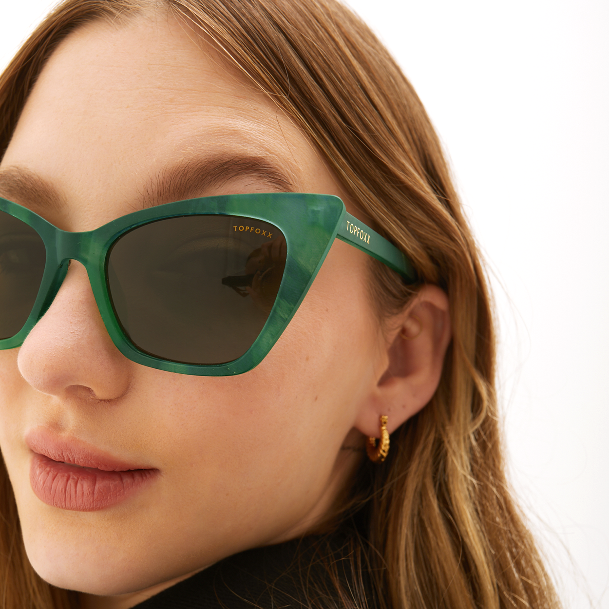 Esmeralda Oversized Cateye Sunglasses