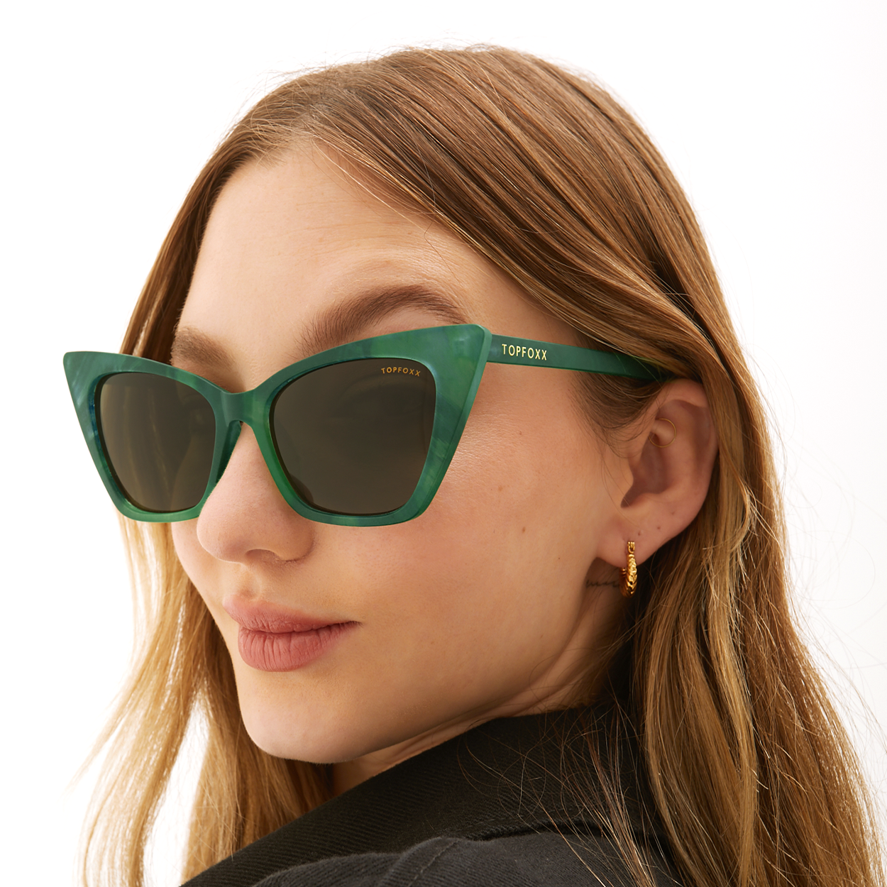 Esmeralda Oversized Cateye Sunglasses
