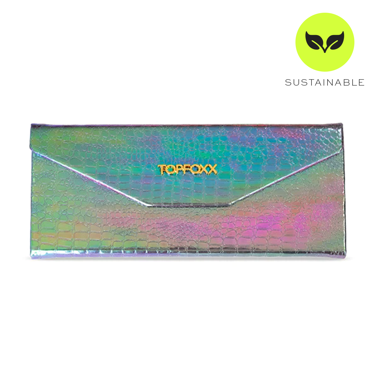 Holographic Foldable Sunglasses Case