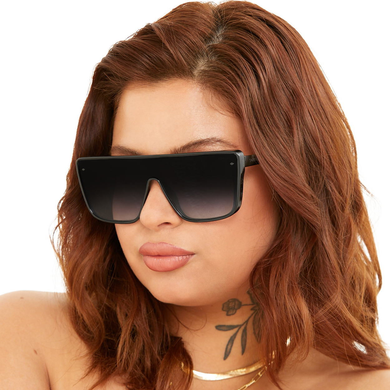 Raya Limited Edition Black Squared Sunglasses