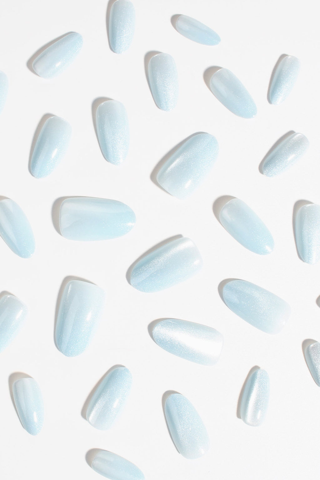 Glacial Quartz Press-On Nails