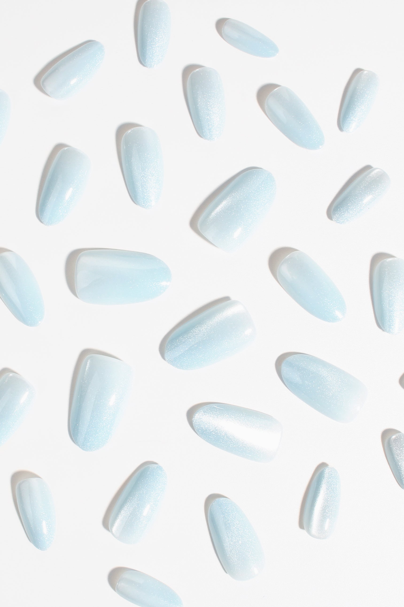 Glacial Quartz Press-On Nails