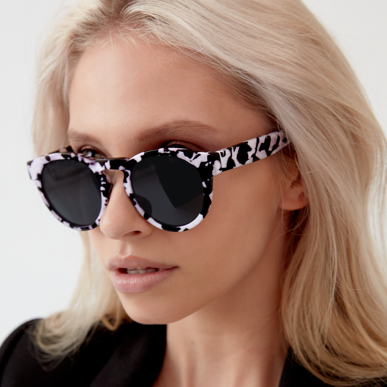 Odette White Tortoise Sunglasses