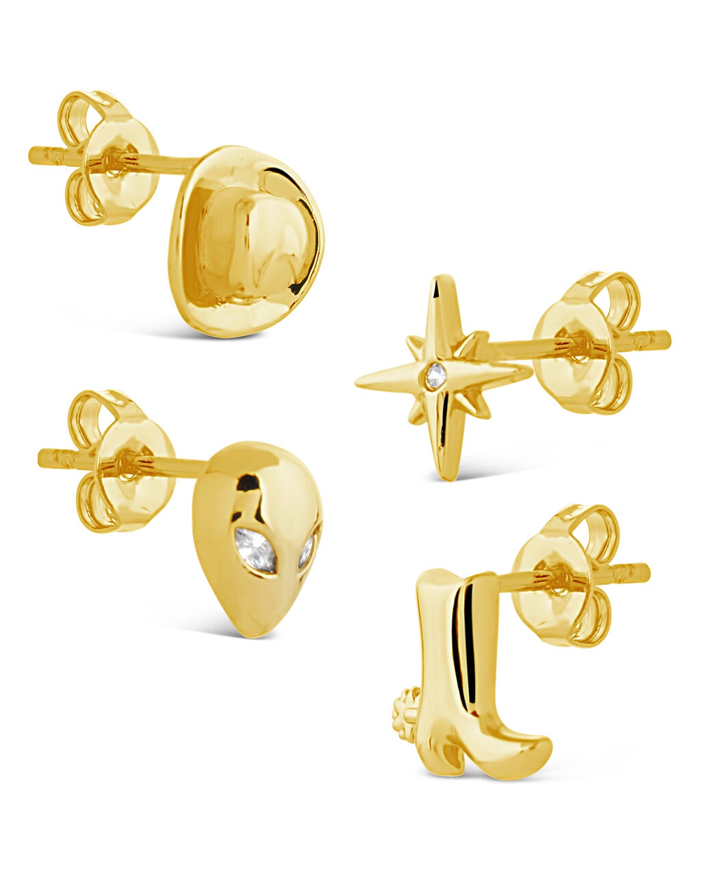 Chappell Mixed Stud Earring Set