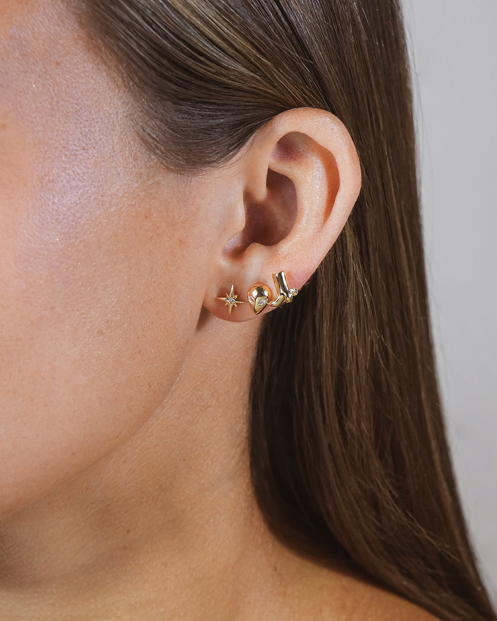 Chappell Mixed Stud Earring Set