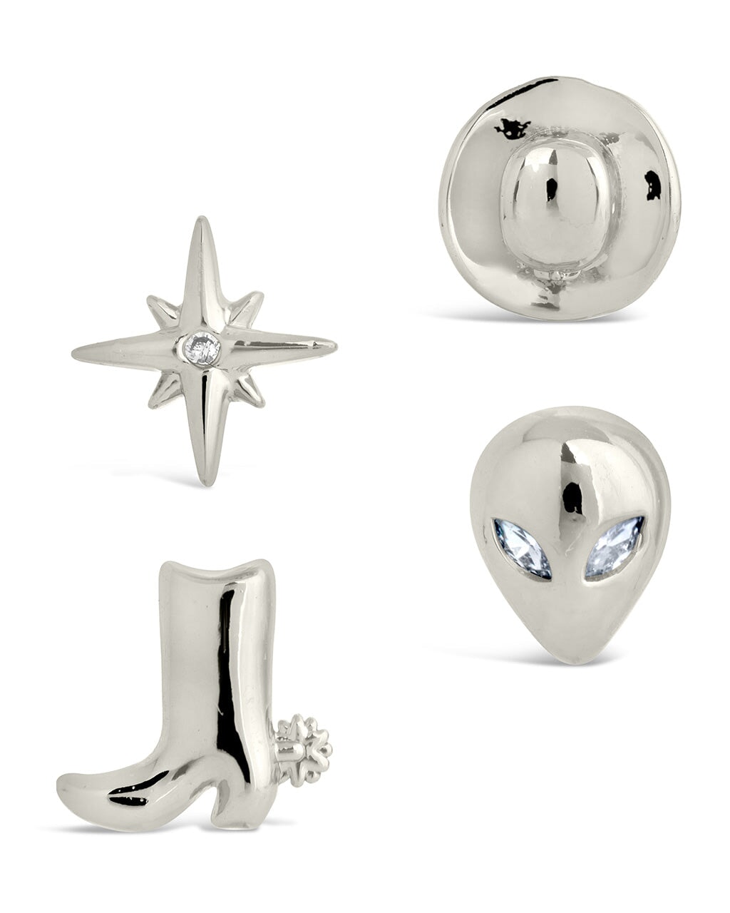 Chappell Mixed Stud Earring Set