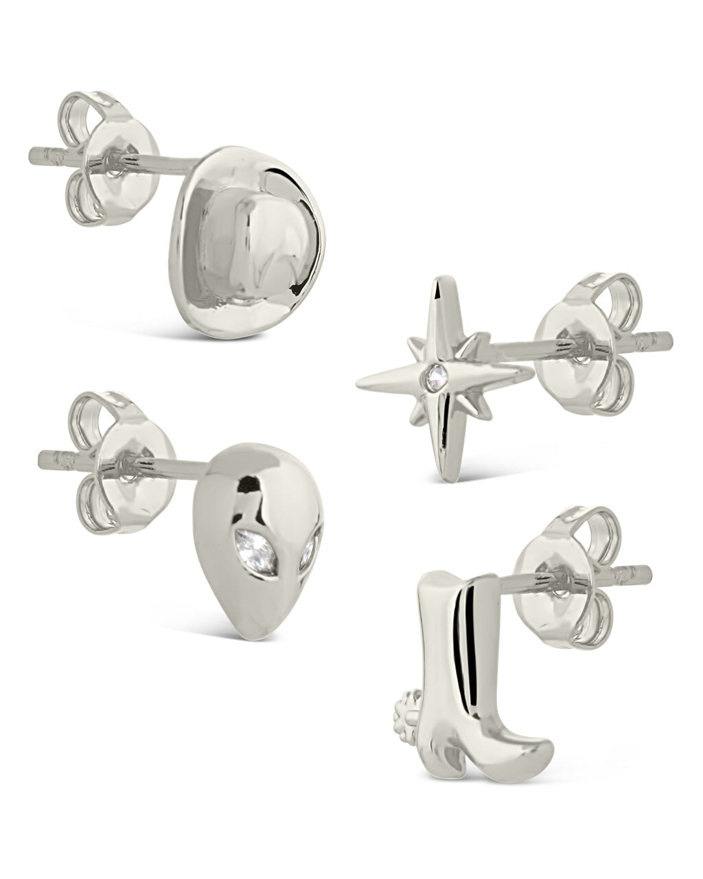 Chappell Mixed Stud Earring Set