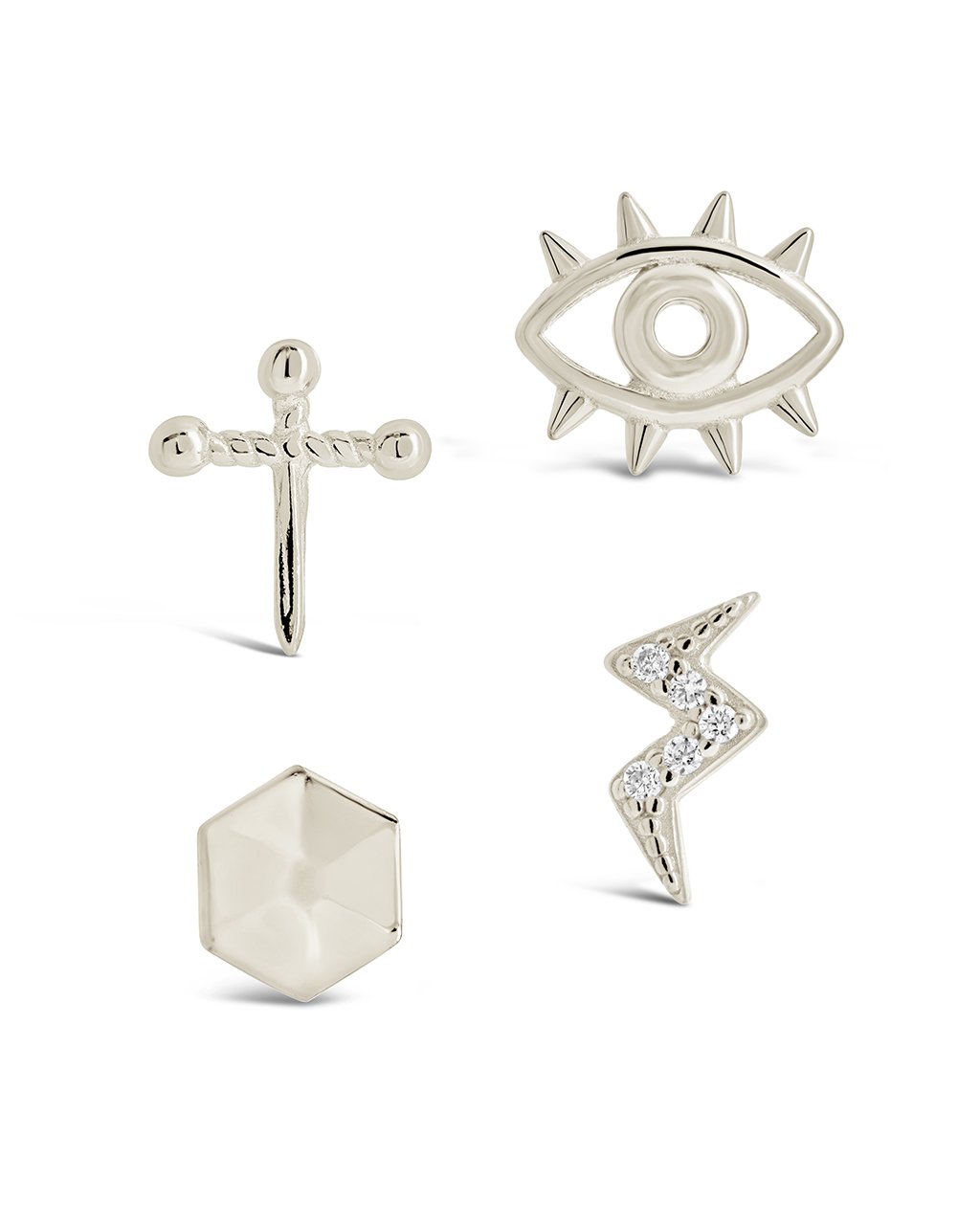 Dahlia Mixed Stud Earring Set