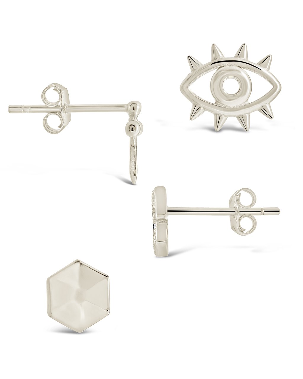 Dahlia Mixed Stud Earring Set