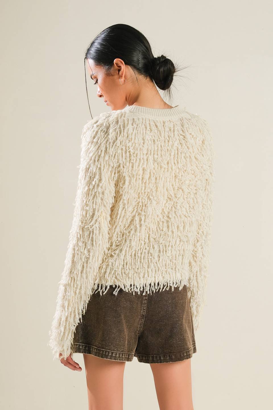 Alondra Textured Knit Cardigan