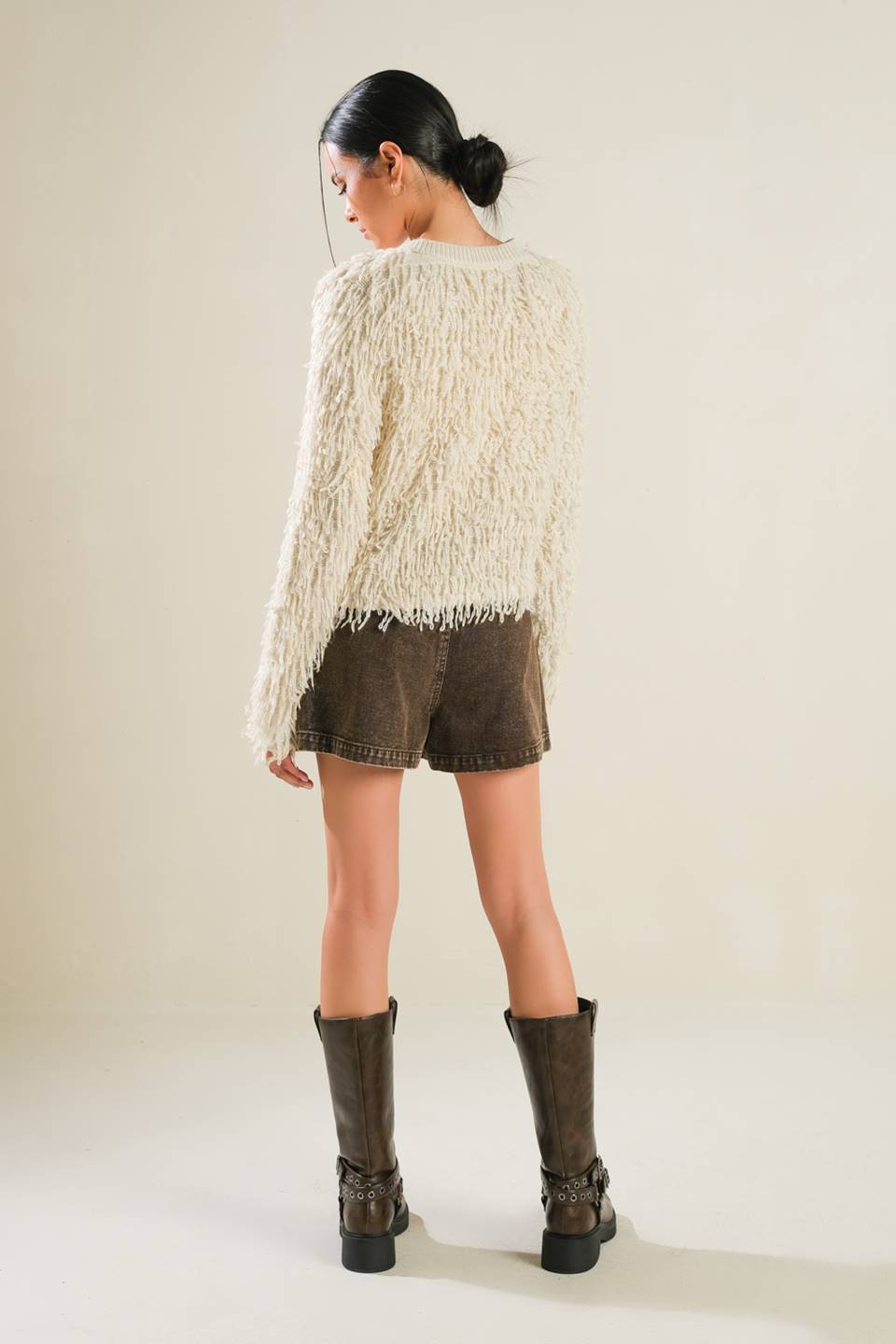 Alondra Textured Knit Cardigan