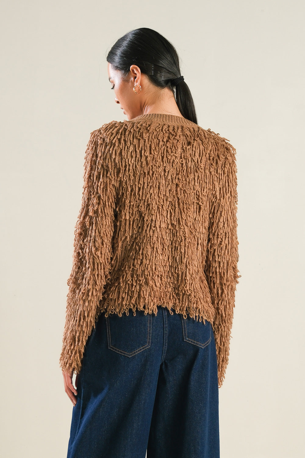 Alondra Textured Knit Cardigan