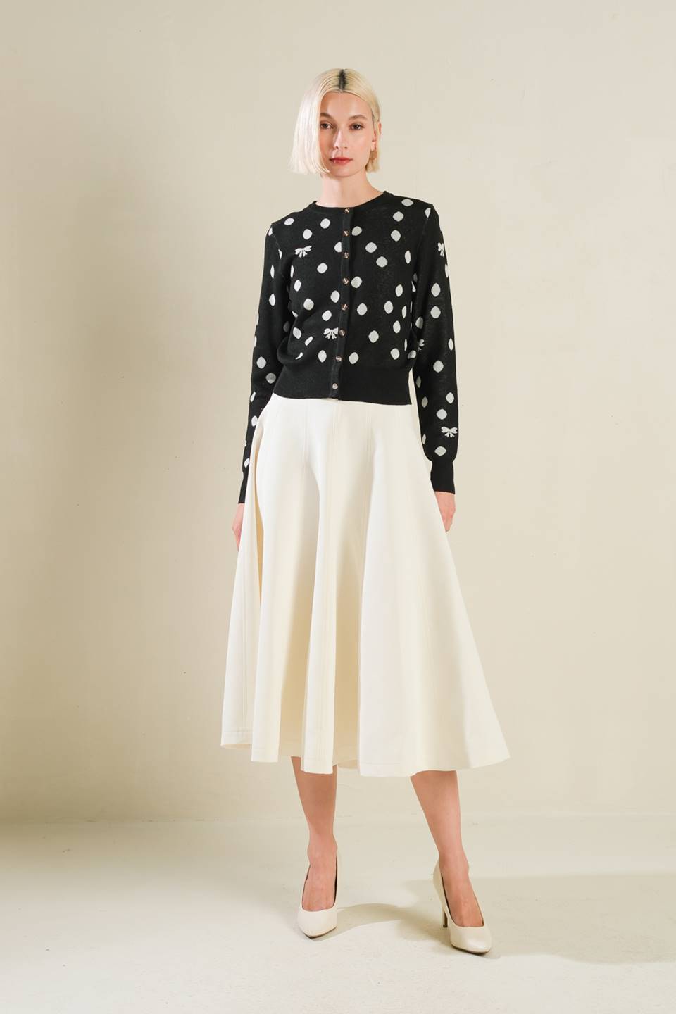 Finley Polka Dot Cardigan