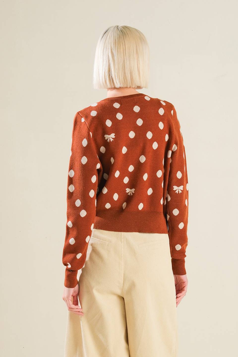 Finley Polka Dot Cardigan