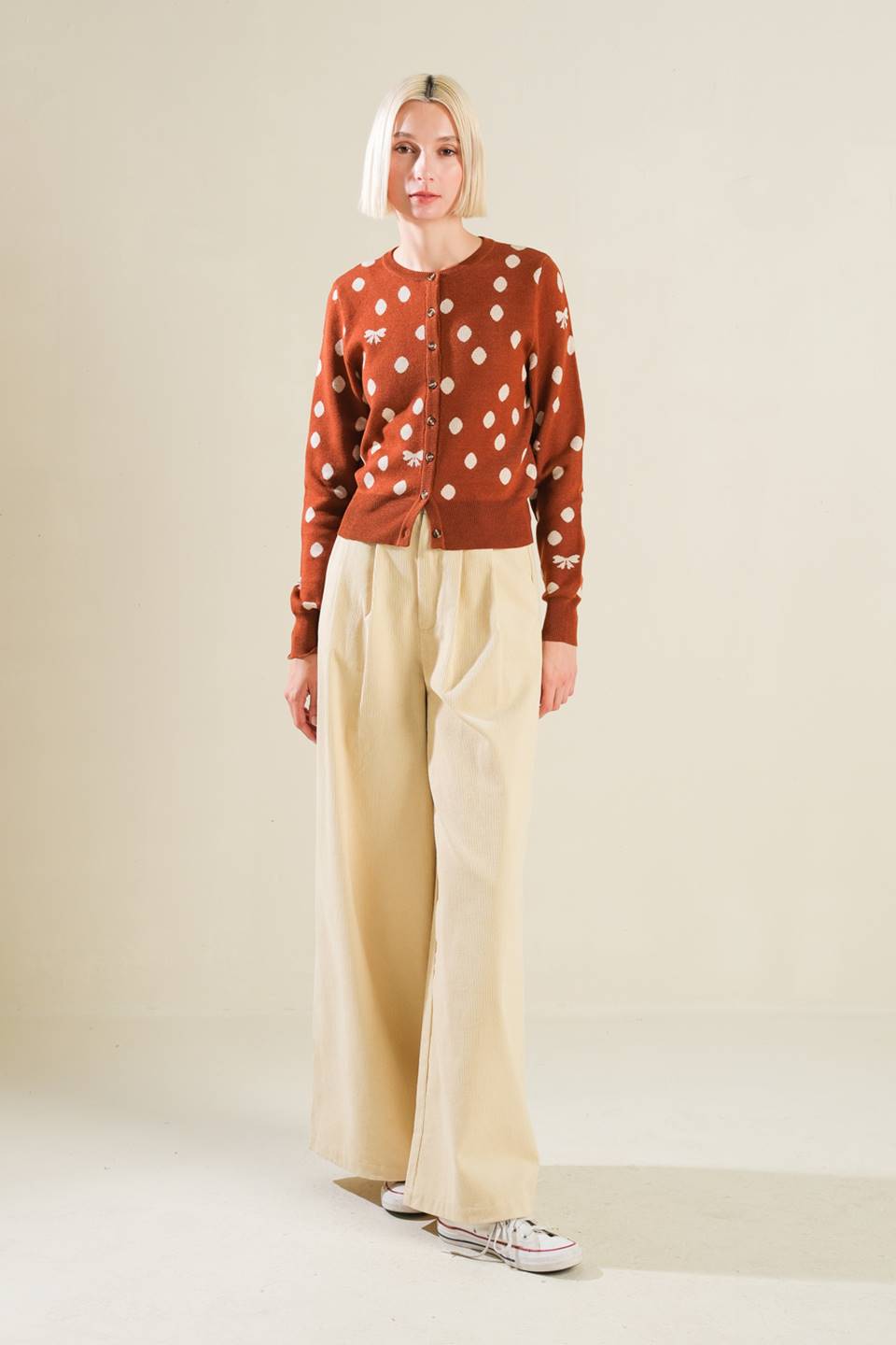 Finley Polka Dot Cardigan