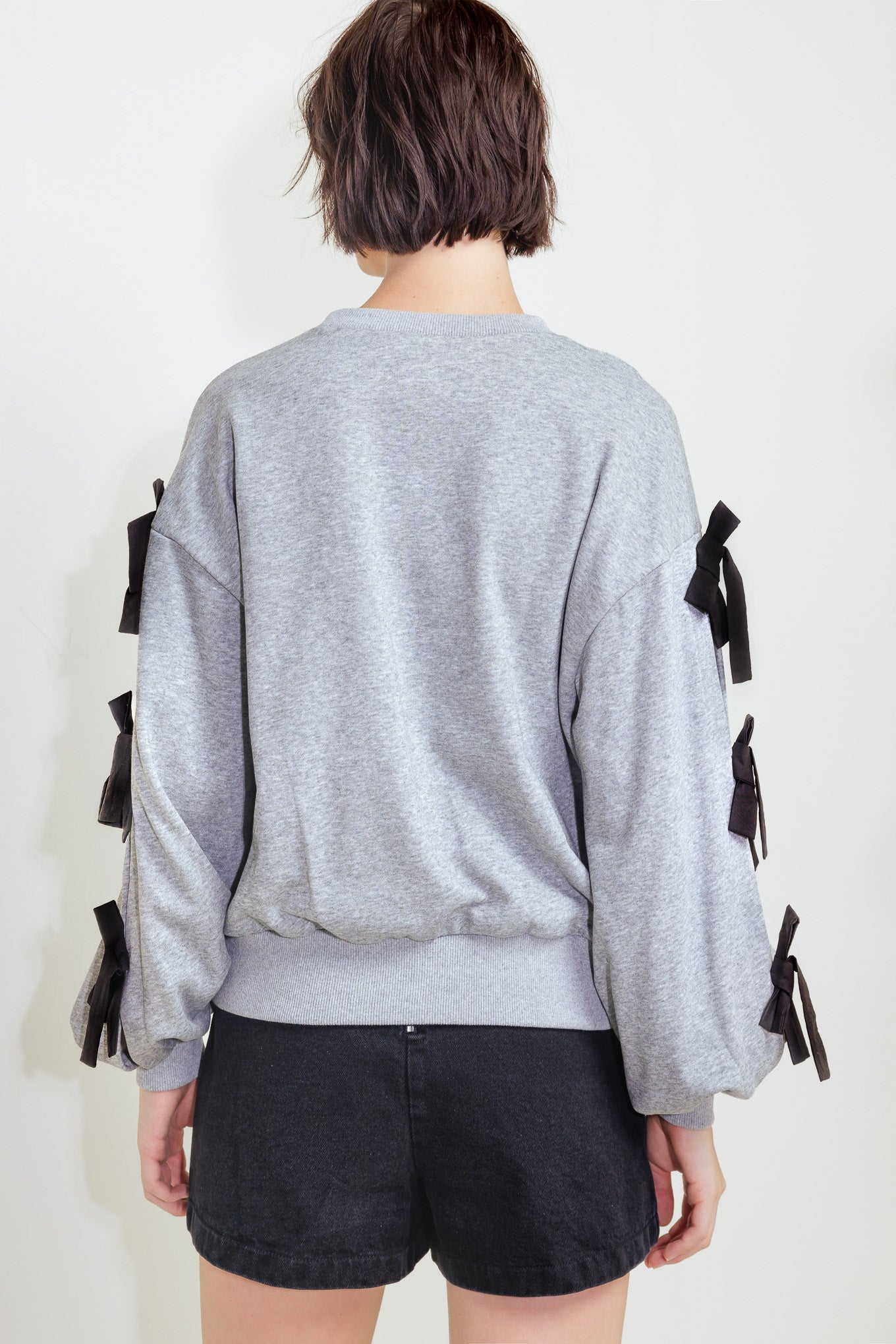 Bethany Bow Tie Sweatshirt