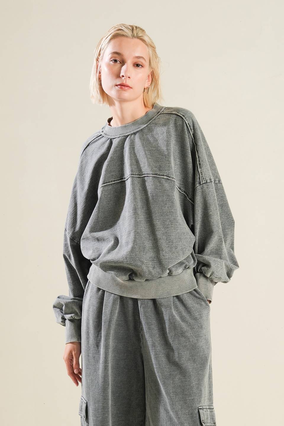 Kassidy Tie Back Sweatshirt