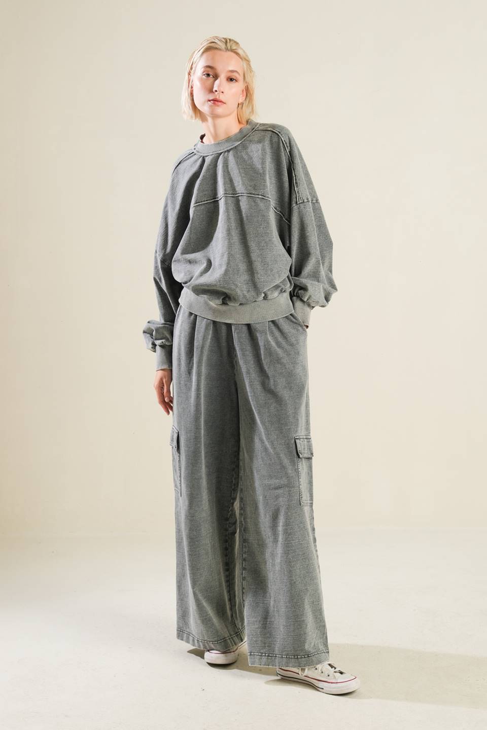 Kassidy Tie Back Sweatshirt