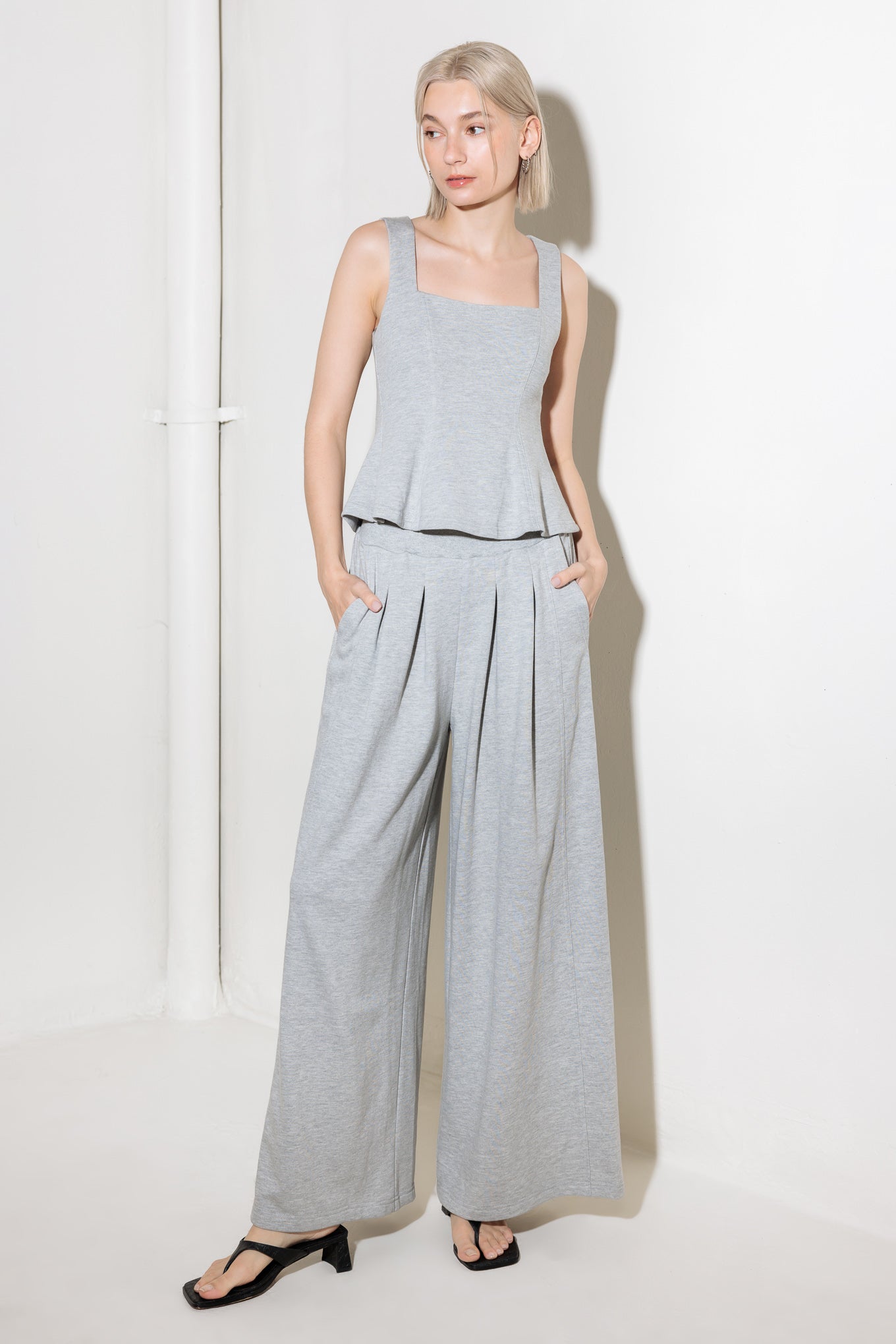 Noa Knit Top and Pant Set