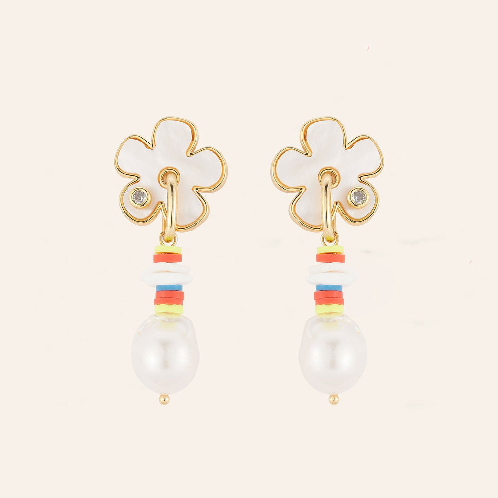Romy Daisy Drop Earrings