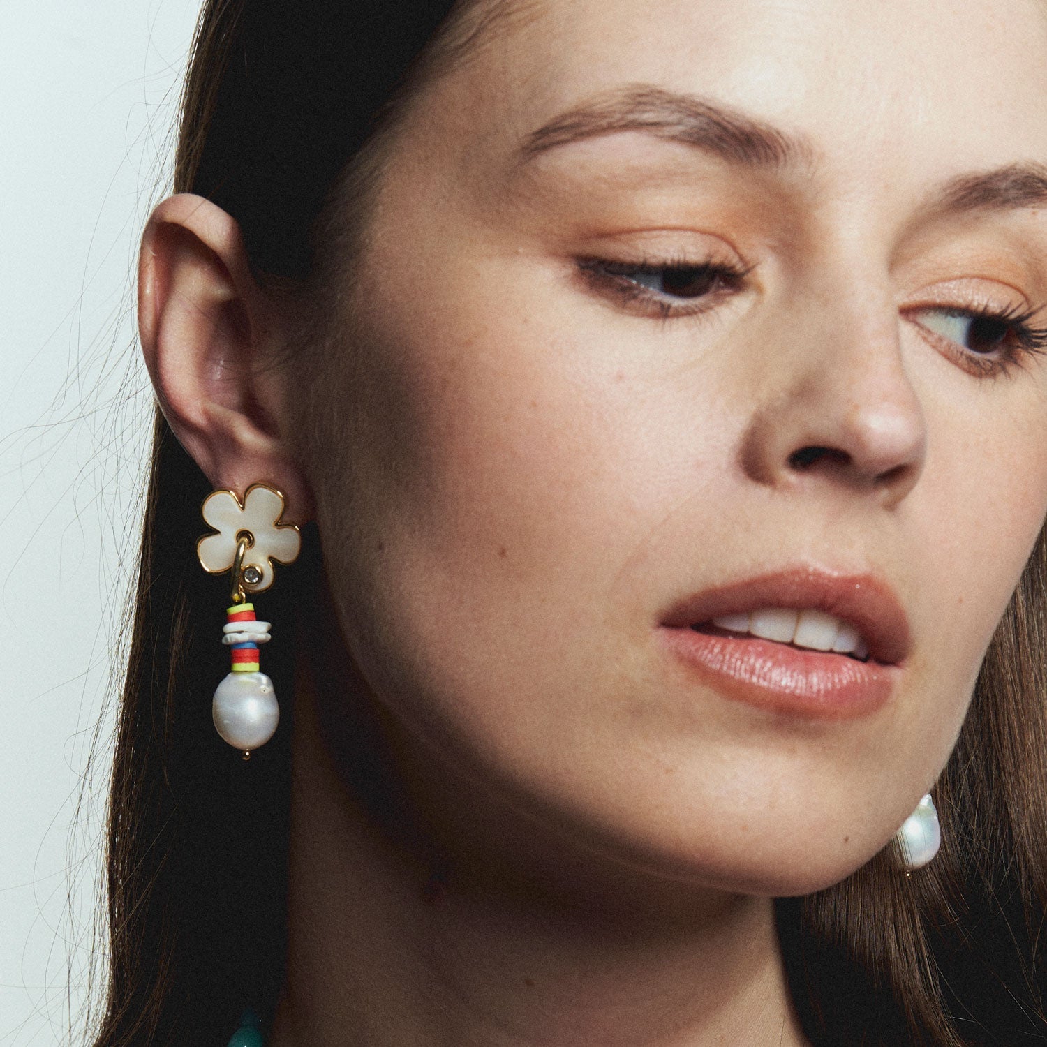Romy Daisy Drop Earrings