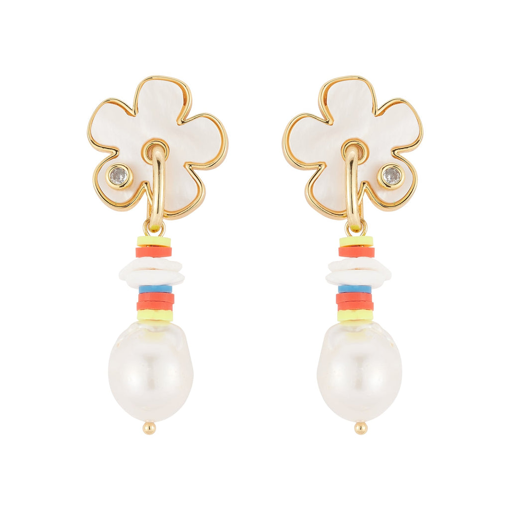 Romy Daisy Drop Earrings