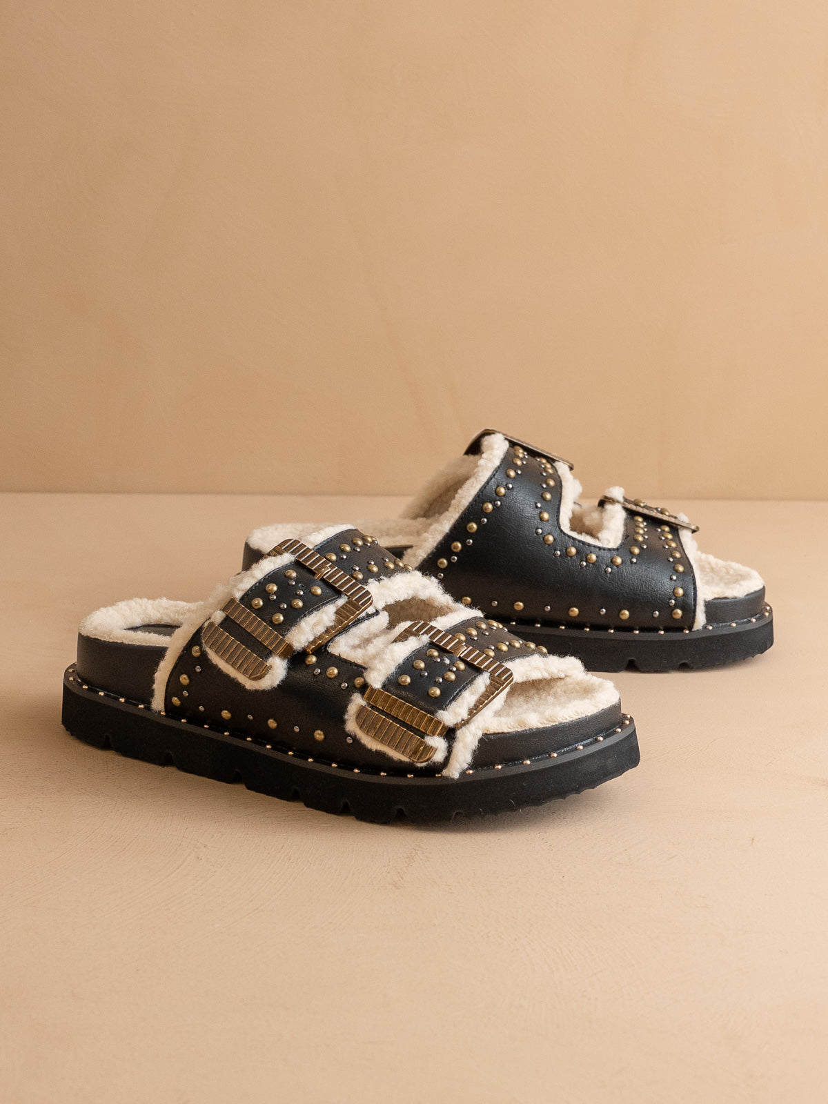 Gaylen Fleece Lined Slipper Slide