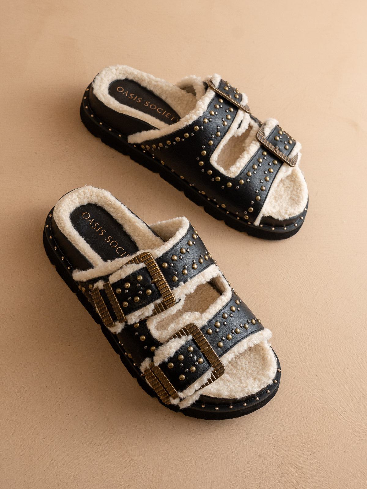 Gaylen Fleece Lined Slipper Slide