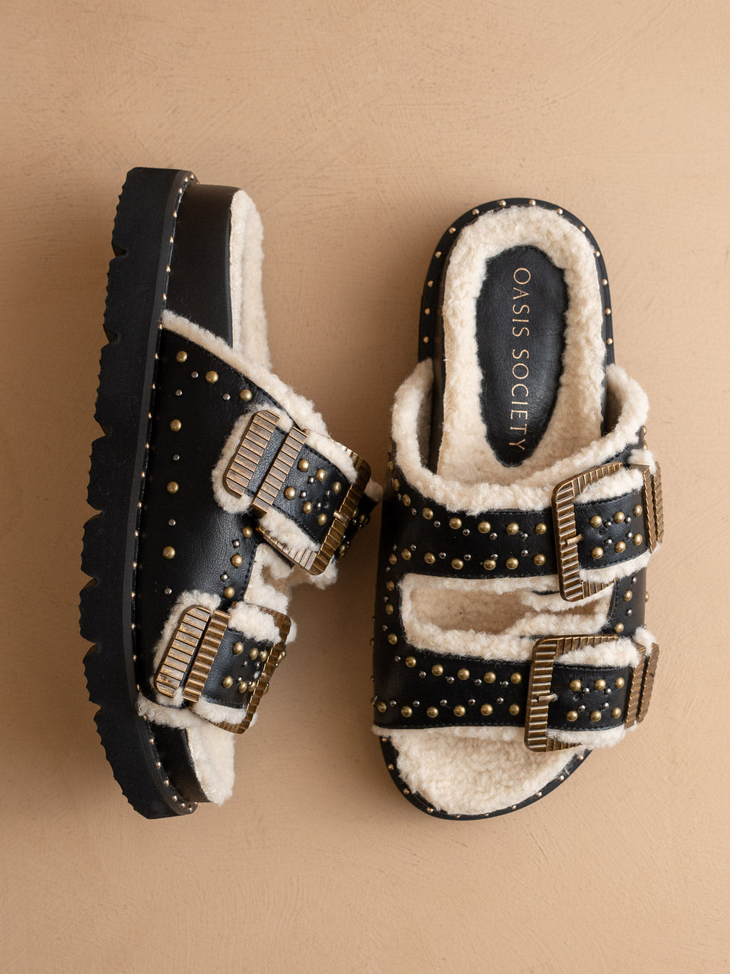 Gaylen Fleece Lined Slipper Slide