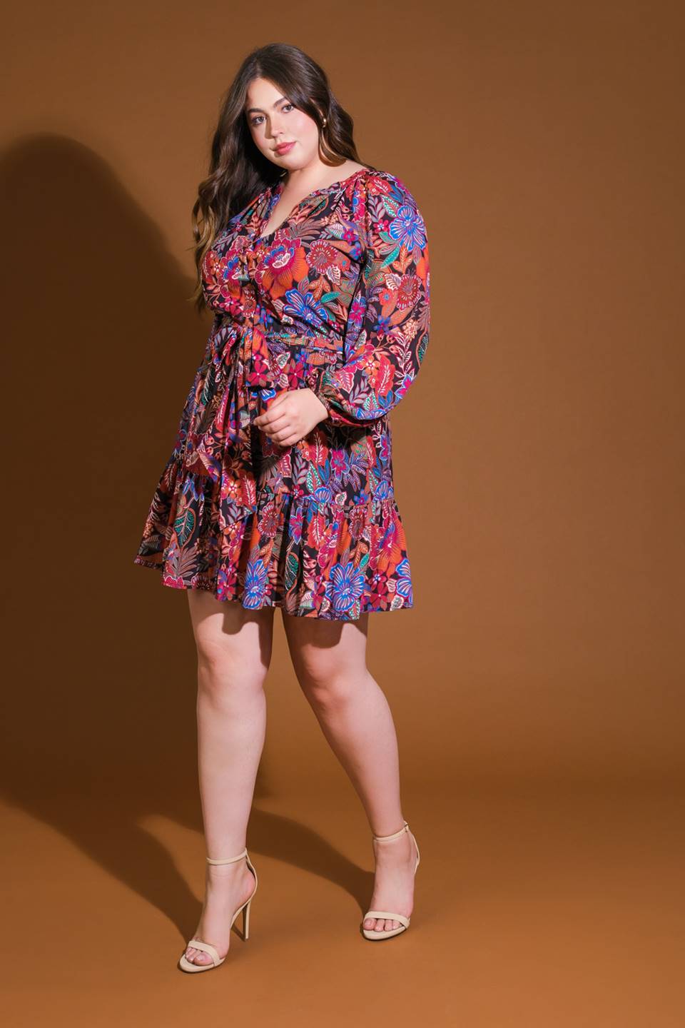 Indrani Woven Mini Dress