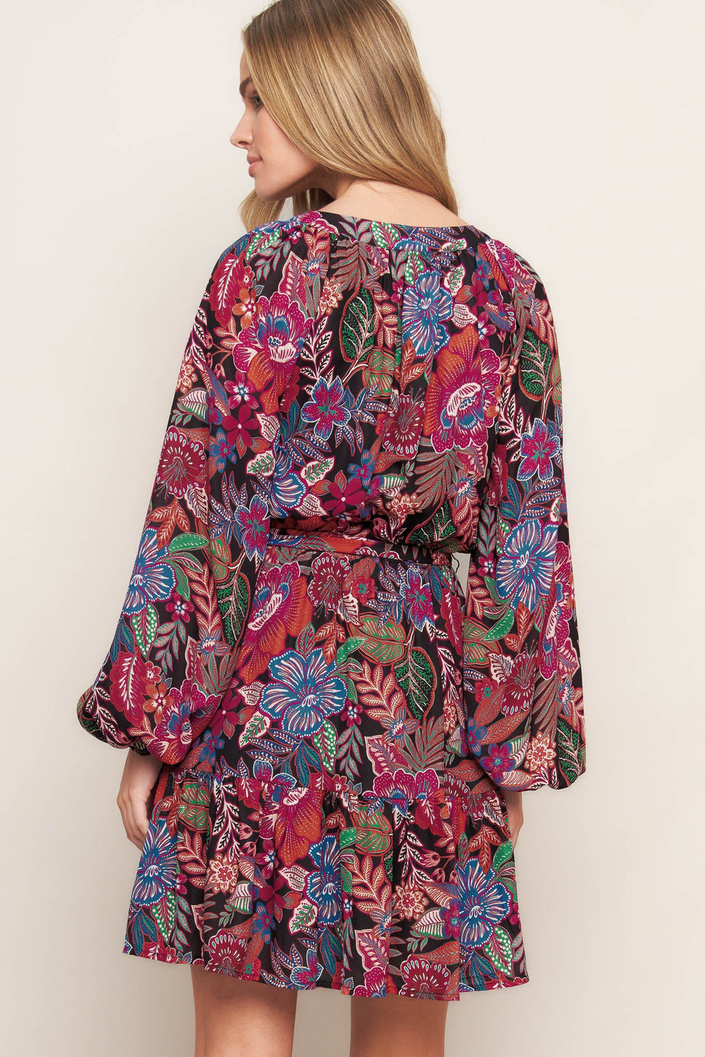 Indrani Woven Mini Dress