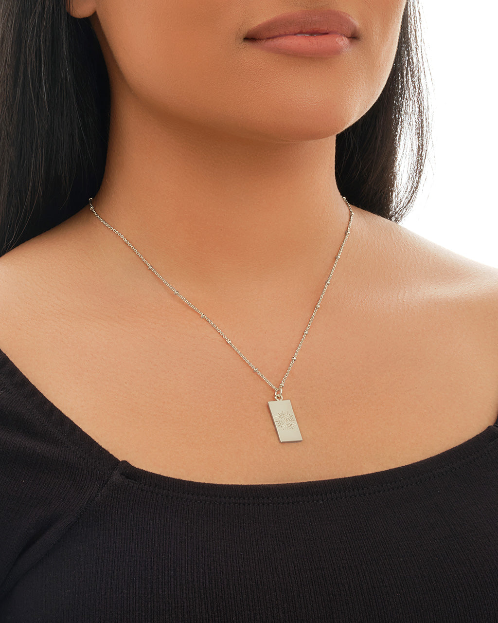 Wheel of Fortune Tarot Card Necklace
