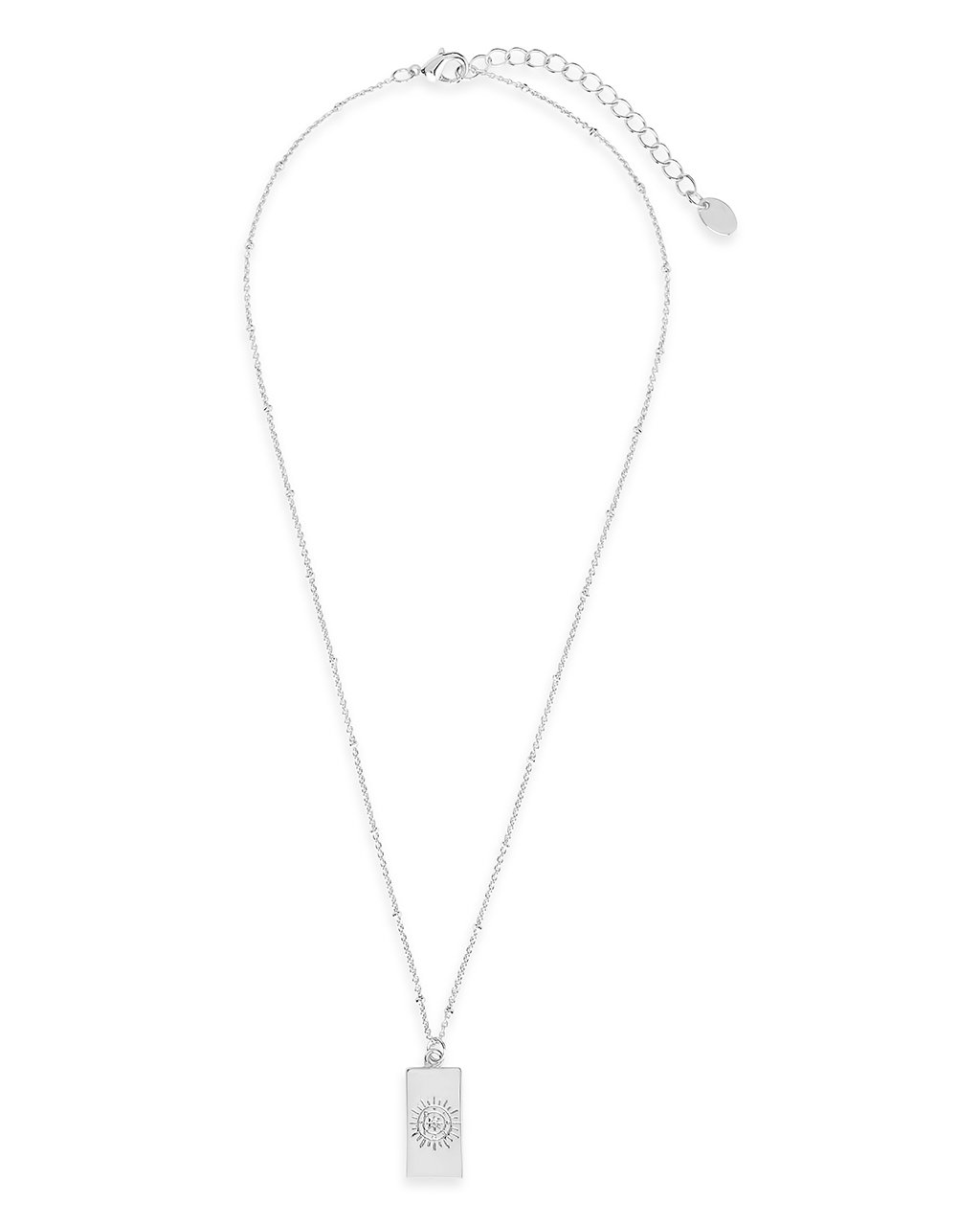 Wheel of Fortune Tarot Card Necklace