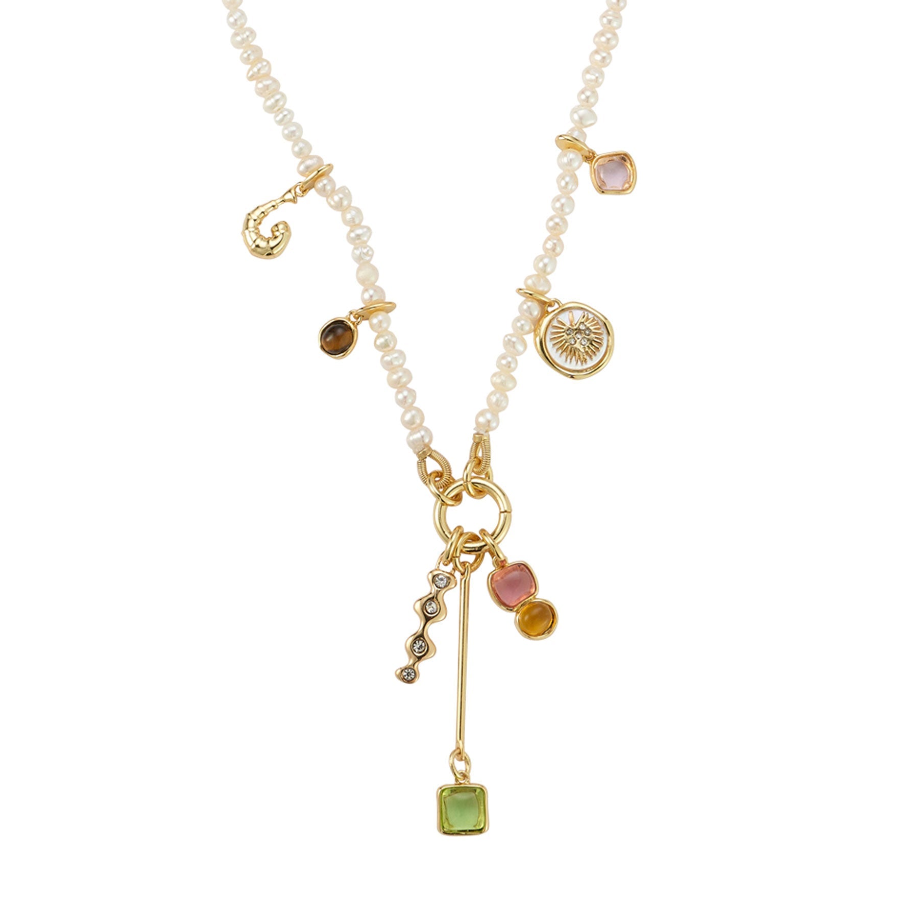 Amora Lariat Charm Necklace