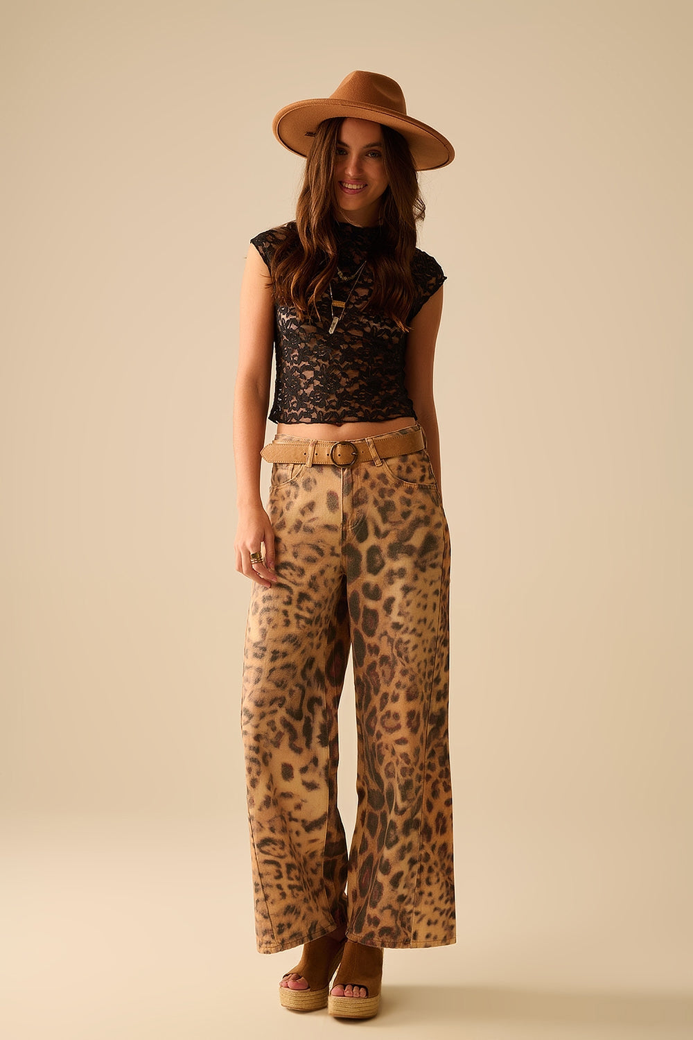 Sonja Sheer Floral Lace Blouse