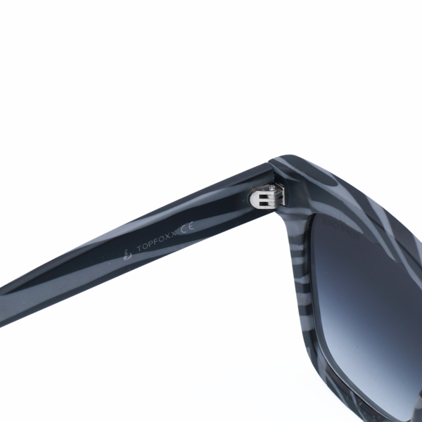 Zia Grey Zebra Cateye Sunglasses