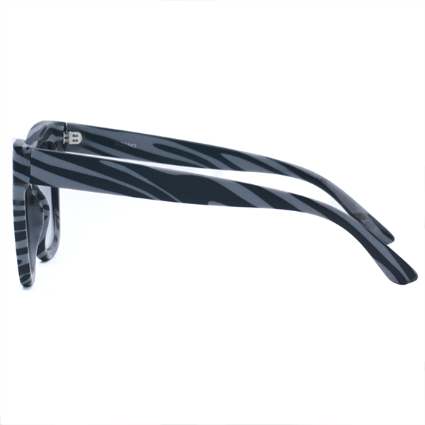 Zia Grey Zebra Cateye Sunglasses