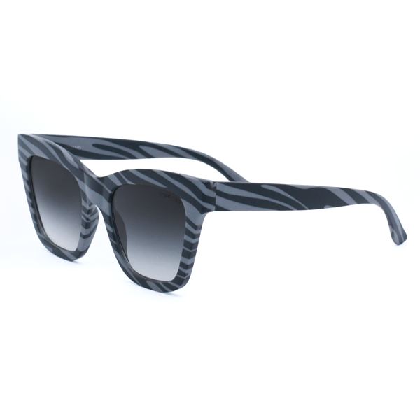 Zia Grey Zebra Cateye Sunglasses
