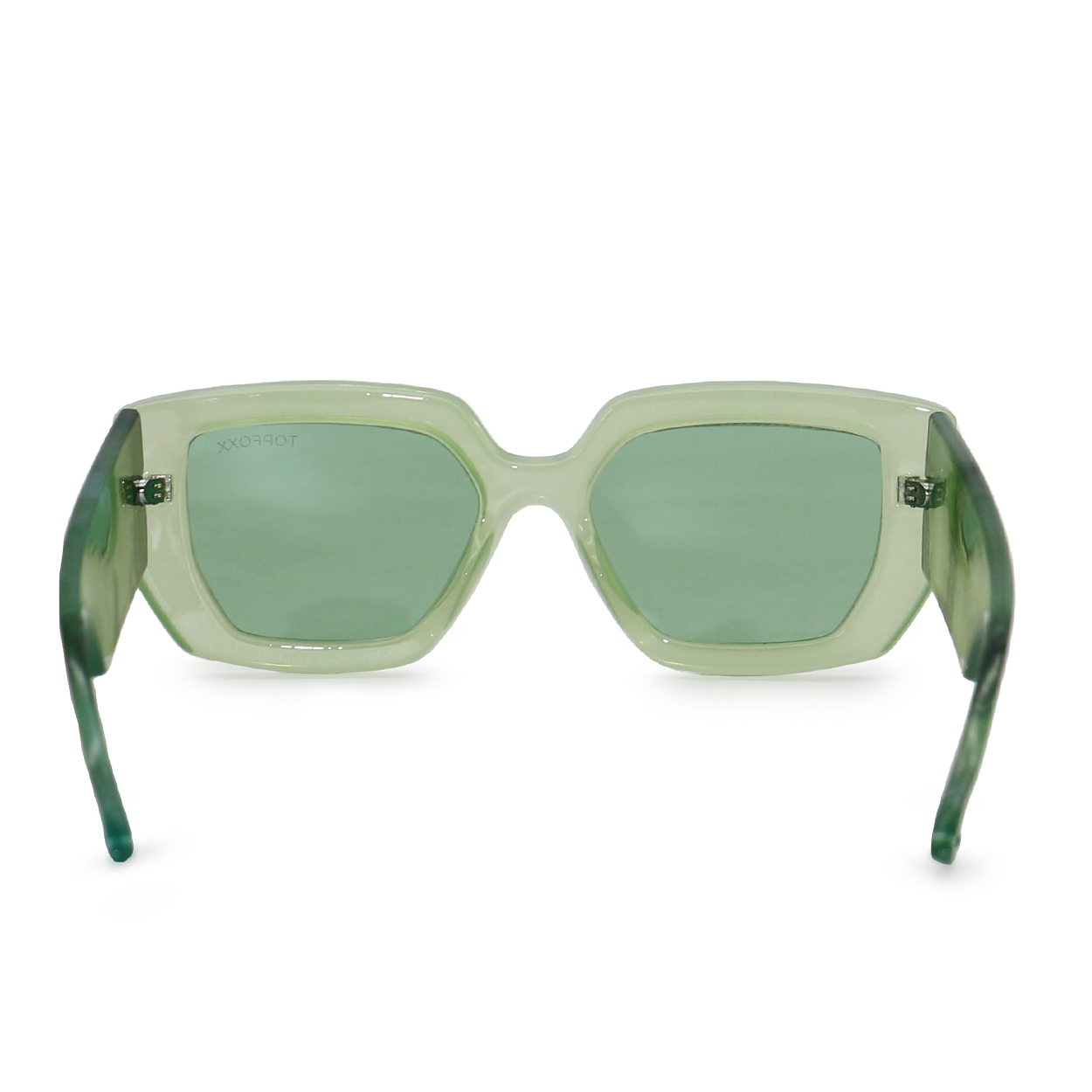 Chloe Green Oversized Sunglasses
