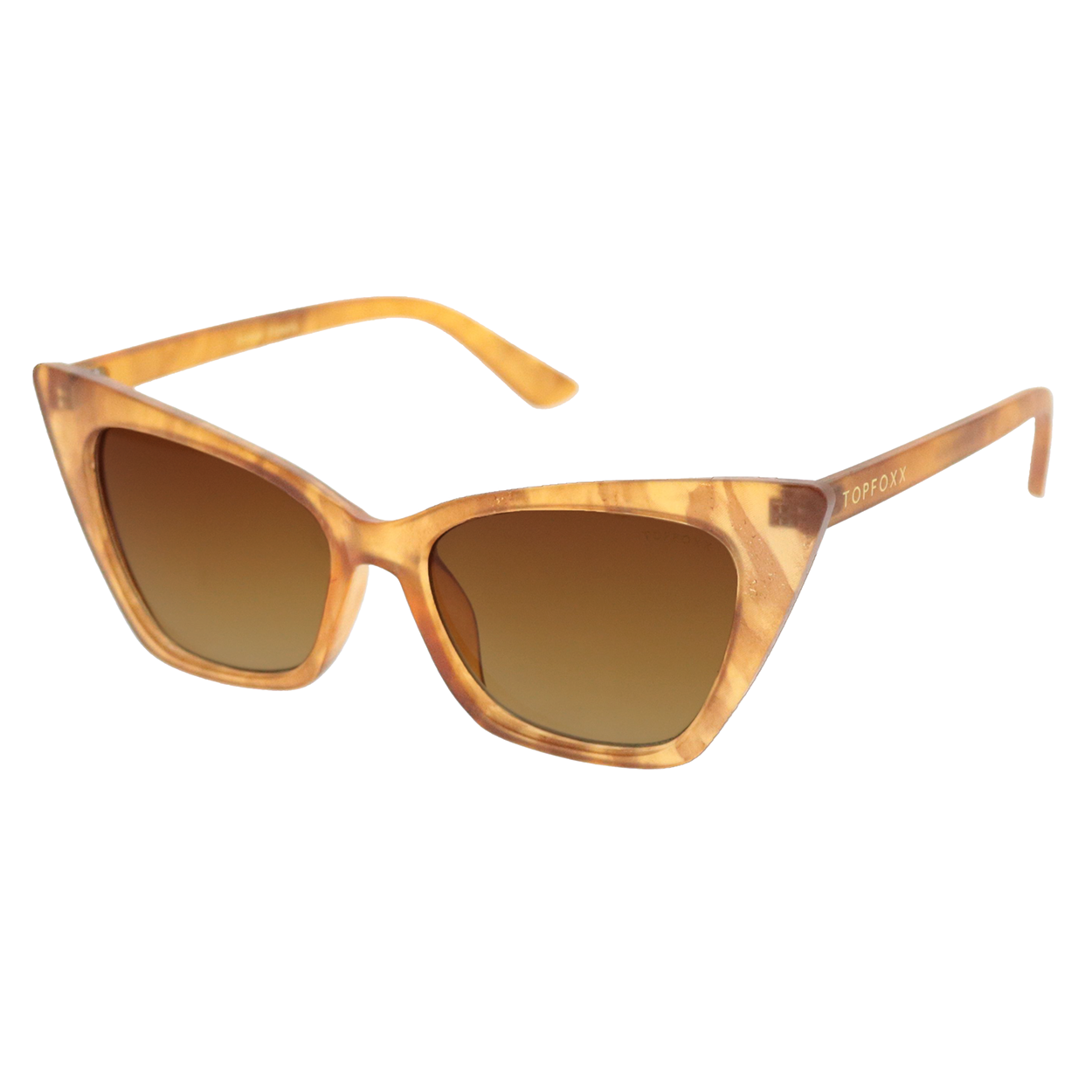 Soleil Translucent Cateye Sunglasses