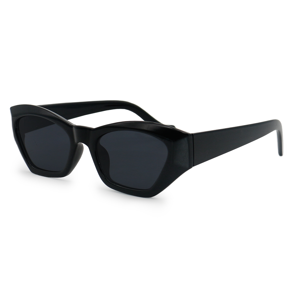 Felina Black Geometric Sunglasses