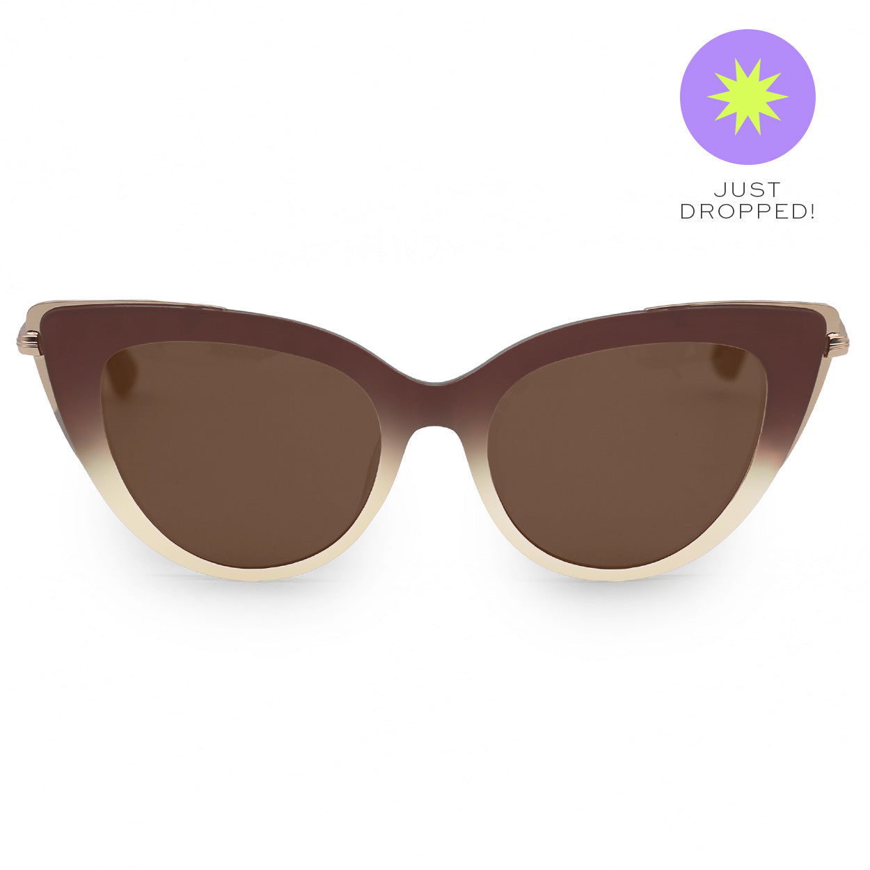 Hazel Oversized Cateye Sunglasses