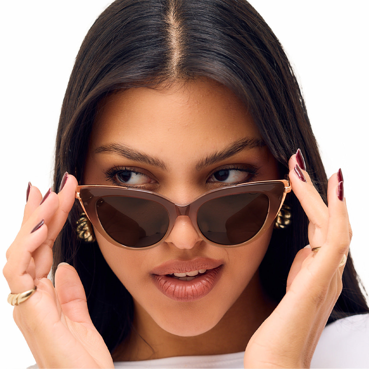 Hazel Oversized Cateye Sunglasses