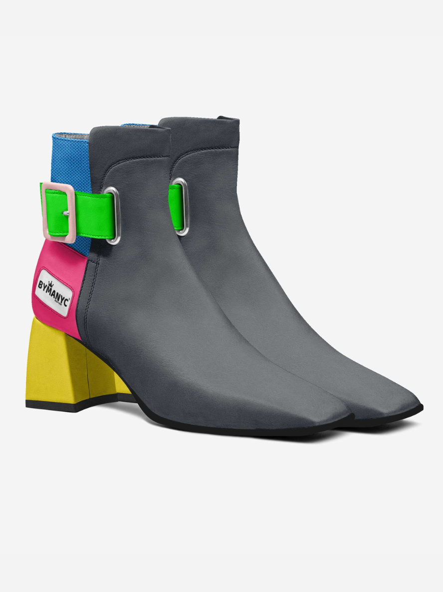 Midtown Elegance Vegan Platform Boot BYMANYC ® New York