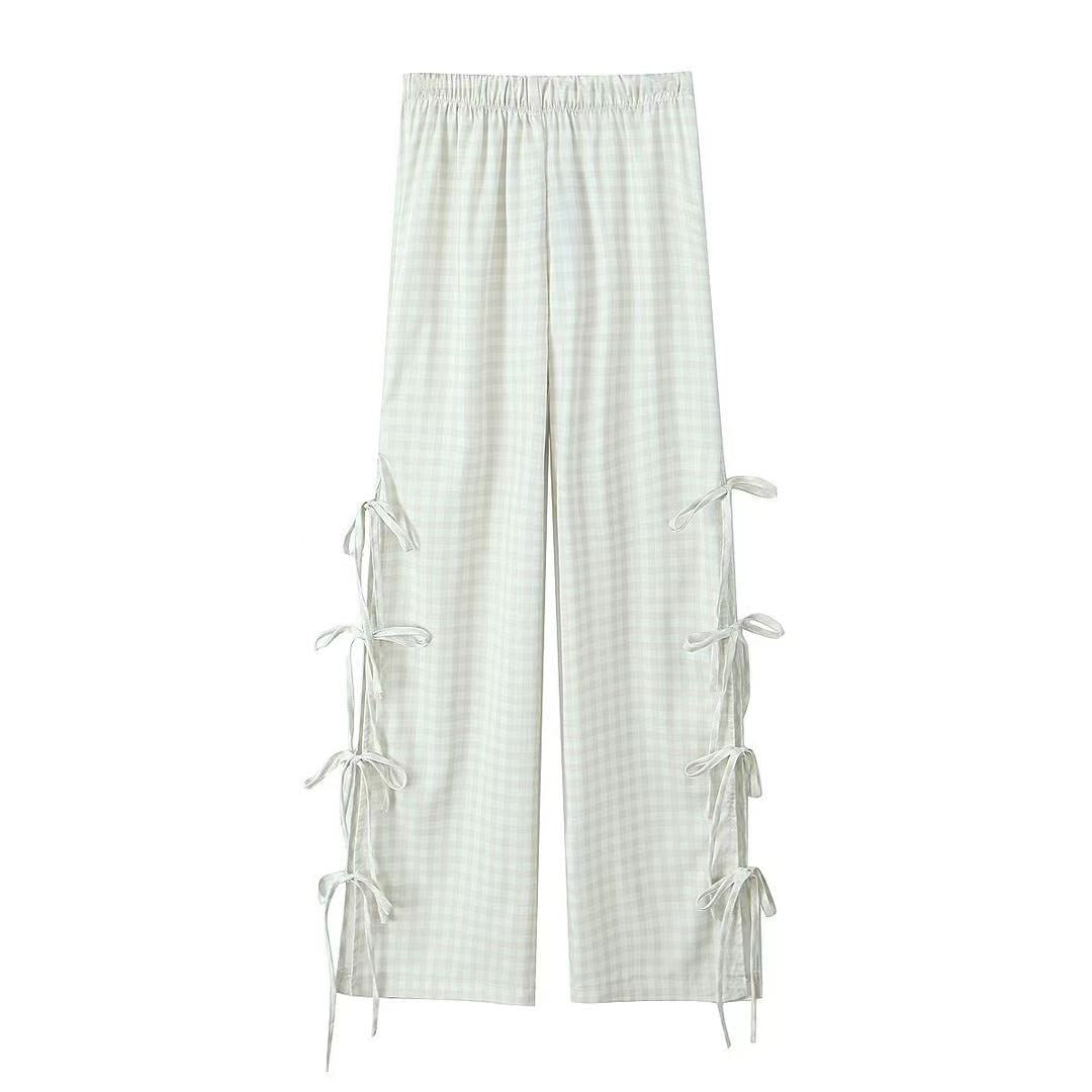 Gemma Side Tie Bow Pants