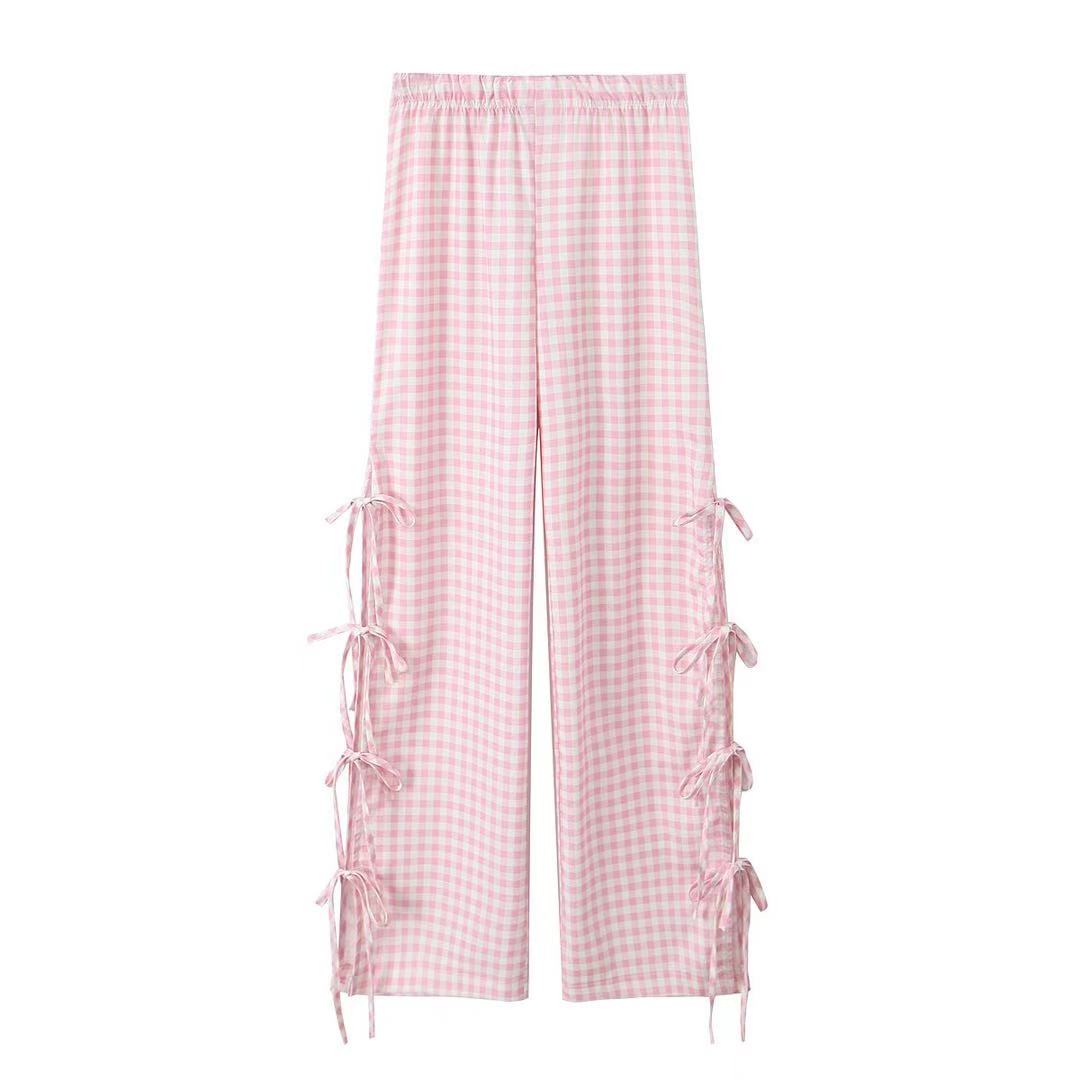 Gemma Side Tie Bow Pants
