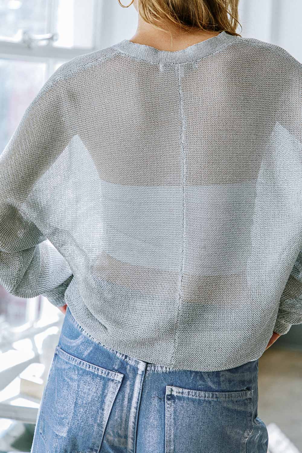 Imogen Sheer Sweater Top