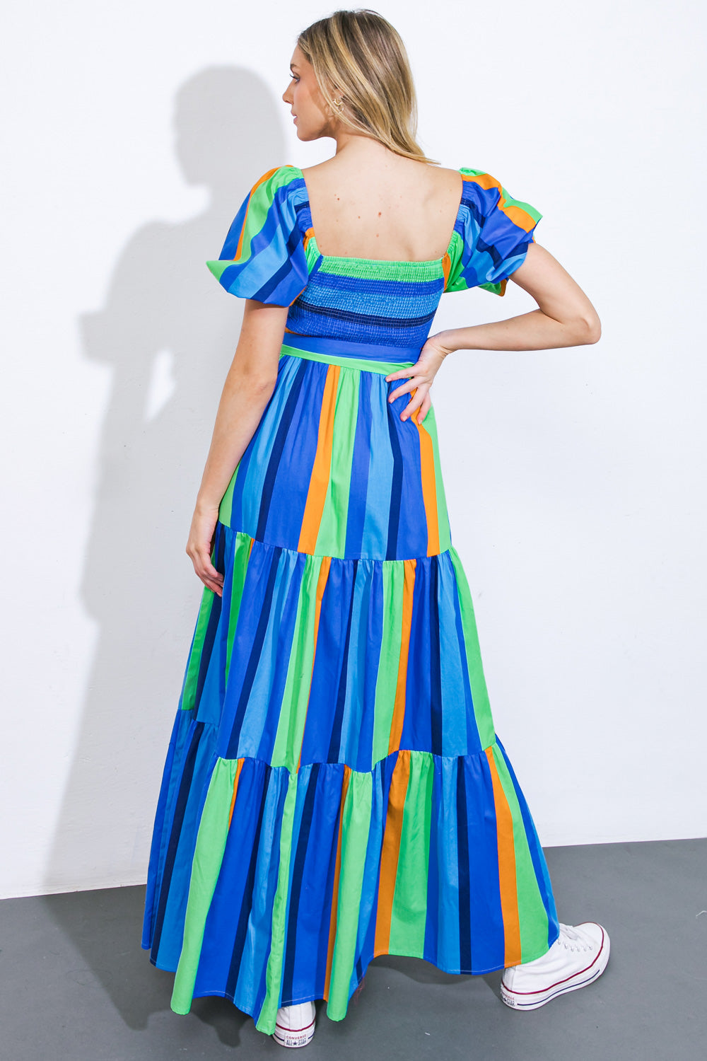 Vivi Woven Maxi Dress by Flying Tomato